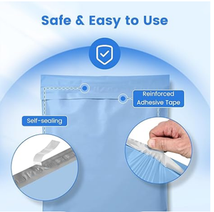 Sacs d'expédition pour petites entreprises, imperméables, résistants aux intempéries, enveloppes d'expédition auto-adhésives durables, sacs d'emballage pour vêtements - Product Image 2