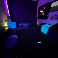 Éclairage de salle multisensorielle, tubes à bulles en fibre optique, panneaux muraux LED, équipement de salle multisensorielle apaisant pour salles Snoezelen, thérapie