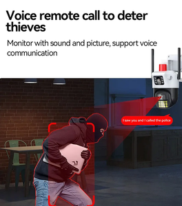 Cámara de Seguridad CCTV Inalámbrica PTZ ICsee de 6MP con Doble Lente para Interiores/Exteriores, Sensor CMOS, Precio de Fábrica Hikwifi - Product Image 6