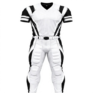 Professional Custom Tackle Football Team Kit Breathable Jersey <b>Padded</b> <b>Pants</b> Set Quick Dry Polyester Uniform for Competitive - Product Image 1