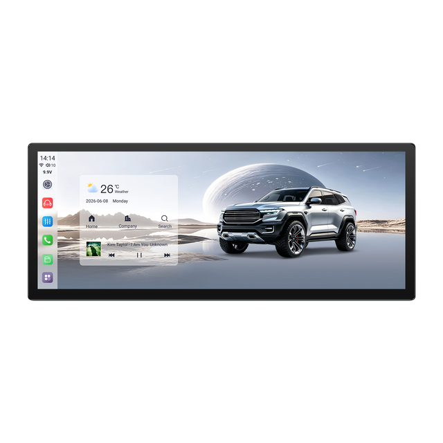 Youducar 12.3 Inch Android Car Radio DVD Player GPS Navigation Head Unit Universal 2 DIN Adjustable Floating Screen Hi-Res Audio