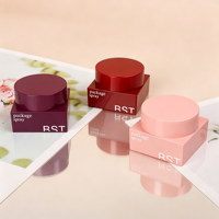 Pots de gel UV 5G personnalisés OEM/ODM, pots vides pour gel UV, conteneur cosmétique carré à marque privée, mini pot de gel à ongles haut de gamme