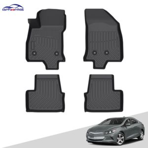 Tapetes para Auto para Todo Clima, Alfombrillas Protectoras 5D <span class=keywords><strong>de</strong></span> Bajo <span class=keywords><strong>Precio</strong></span> para <span class=keywords><strong>Chevrolet</strong></span> Volt 2016-2019 - Product Image 1