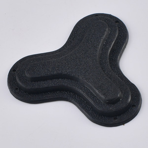 Patins de protection en plastique noirs pour pieds de meubles, supports pour chaises et tables - Product Image 2