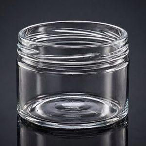 Tarro de vidrio transparente de calidad exportación para salsa, contenedor de almacenamiento de alimentos con tapa segura para salsas y condimentos caseros, en venta. - Product Image 1