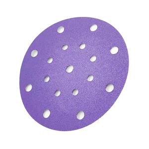 Outils abrasifs haute Performance de 5 pouces disques de ponçage en carbure de silicium humide/sec à crochet et boucle - Product Image 5