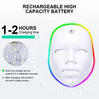Masque facial sans fil rechargeable portable pour la récupération de la peau, original de l'usine MLIKE Beauty Ever Enjoy