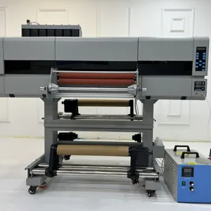 Impresora UV A1, máquinas de impresión UV de 60cm, impresoras de pegatinas UV, máquina de impresión i3200 de 3 cabezales