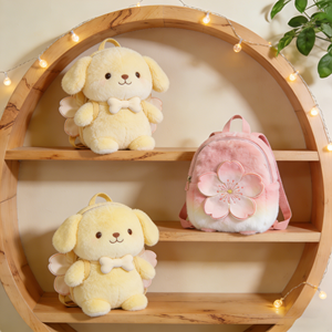 Fabricante OEM ODM, Peluches Personalizados de Pom Pom Purin con Diseño de Flor de Cerezo, Juguetes de Peluche para Regalos y Recuerdos - Product Image 1