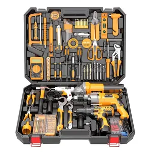 Kit de herramientas multifunción de plástico para electricista, herramientas impermeables para el hogar