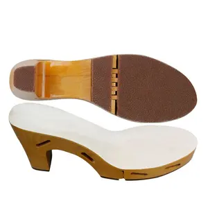 Suelas <span class=keywords><strong>de</strong></span> <span class=keywords><strong>Madera</strong></span> Simples y Populares para Tacones Altos, Suelas para Zapatos <span class=keywords><strong>de</strong></span> Mujer, Sandalias en Oferta, Fabricación <span class=keywords><strong>de</strong></span> Calzado - Product Image 1