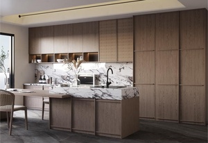 Fabricantes al por mayor Center Island Muebles Estilo antiguo Toda la casa Personalización Comedor Gabinete lateral - Product Image 4