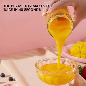 Wholesale <b>Mini</b> Blender Portable Fruit Juicer Cup USB Personal Auto Home Car Battery Powered - Product Image 2