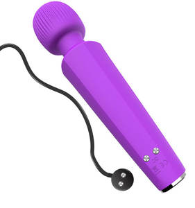 20 modalità Ricaricabile Pratico Tenuto in mano Delle Donne Personal Massaggio Del Corpo Magico di Vibrazione AV <span class=keywords><strong>Massager</strong></span> della Bacchetta - Product Image 5