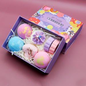 Set de Regalo de Bombas de Baño con Aceites Esenciales - 7 Piezas, Bolas Efervescentes Artesanales para Spa, OEM/ODM, Lujo para Cumpleaños, Día de la Madre, Navidad, Regalo Festivo - Product Image 6