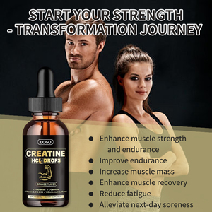 OEM fabrika fiyatlı BCAA l-glutamin ve kreatin monohidrat Oral sıvı damla yetişkin spor Fitness kreatin HCl - Product Image 3