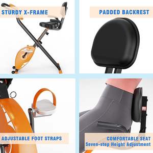 Vélo d'exercice pliable magnétique <span class=keywords><strong>XBIKE</strong></span>, vélo d'exercice pliable, entraîneur magnétique - Product Image 3
