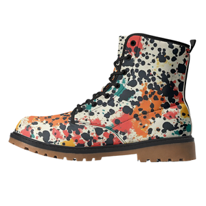 POD Custom Martin <b>Boots</b> 2025 Autumn-Winter Thick Sole British-Style Printed Pattern Personalized <b>Ankle</b> <b>Boots</b> - Product Image 2