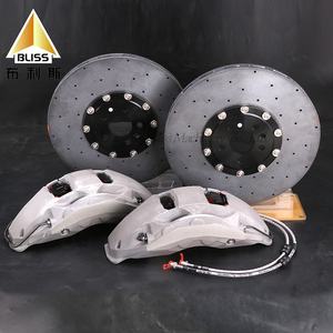 ชุดเบรคคาลิปเปอร์10N ใหญ่10ชิ้นเซรามิกคาร์บอน10พอตเบรกรถแข่ง - Product Image 1