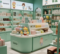 Vitrine de comptoir en MDF Funroad avec éclairage LED pour les magasins de détail, les grands magasins, les salles d'exposition d'entreprises, les centres commerciaux - Présentoir pour jouets