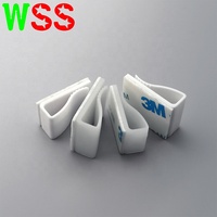 Clips de câble en plastique professionnels 94V0 94V2 Kits de pinces de câble de Machine Clips de câble auto-adhésifs