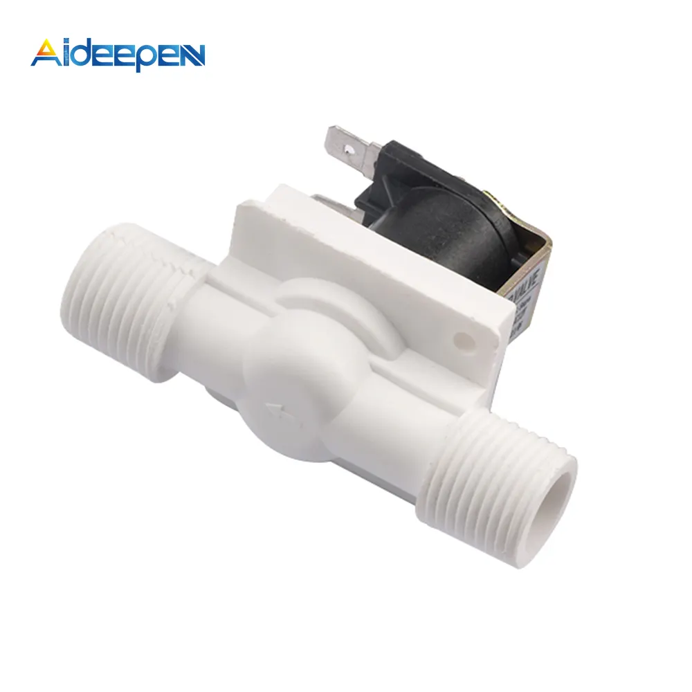 Aideepen Elektrische Solenoid Pulse Valve Water Lucht Elektrische Magnetische Puls Magneetventiel Dc 12V N/C Water Lucht inlaat Flow Switch