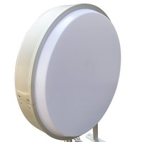 Panneau publicitaire LED double face en acrylique thermoformé étanche pour extérieur, enseigne suspendue personnalisée