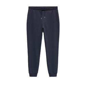 Smart Casual <b>Men's</b> Canvas <b>Trouser</b> with Straight Fit Mid Waist <b>Elastic</b> Eco-Friendly Breathable Fabric for Easy Shirt Tee Matching - Product Image 1