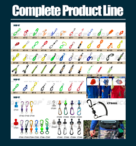 プラスチック製 グローブホルダー 作業手袋用紛失防止クリップ フック付き固定具 - Product Image 6