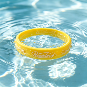 Factory Hot Sale Custom Recycled Silicone Ring <strong>Wristband</strong> Bracelet <strong>for</strong> Charity <strong>Fundraisers</strong> - Product Image 2