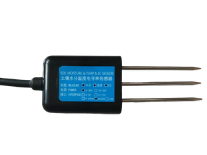 Zonewu เซ็นเซอร์วัดความชื้นในดินอัจฉริยะ/อุณหภูมิ /ec/<span class=keywords><strong>ph</strong></span>/npk | จอไอโอดีแบบเรียลไทม์7-in-1สำหรับการเกษตรและเรือนกระจก - Product Image 2
