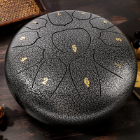 Wholesale Steel Tongue Drum Handpan Musical Instrument for Percussion Yoga & Meditation Sound Healing Wholesale Hand Drum