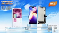 Écran tactile LCD JK de haute qualité pour iPhone X/Xs Max 11/Xr/12/13/14/15/16Promax Garantie 1 an - Interne/Externe