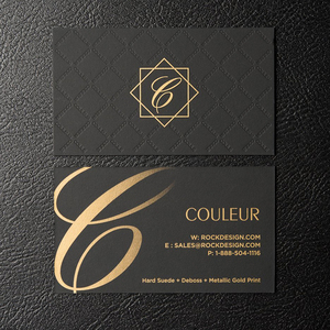 Tùy Chỉnh In Tên Đã Ghé Thăm Thẻ Kinh Doanh Thẻ Vàng Với Thiết Kế Riêng In Ấn Nổi Thẻ Kinh Doanh Vàng - Product Image 3