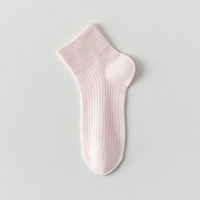 Chaussettes courtes en coton de couleur unie pour femmes, chaussettes de sport courtes pour tous les jours, pour l'été