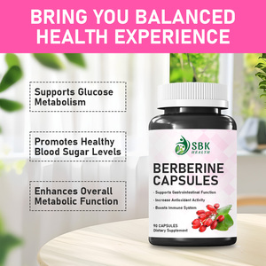 Cápsulas de Berberina de Buena Calidad OEM ODM, Suplemento Dietético, Aumenta la Actividad Antioxidante y Apoya la Función del Sistema Inmunitario - Product Image 4