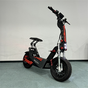 Guardabarros Delantero y Trasero de Plástico Color Fibra de Carbono de Buena Calidad con Soporte para Patinete Eléctrico Geofought F8 Racing - Product Image 6