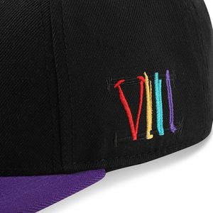 Venta al por mayor personalizado negro acrílico 6 paneles Toro bordado Logo Snapback <span class=keywords><strong>gorra</strong></span> de ala plana gorras de béisbol ajustables - Product Image 4