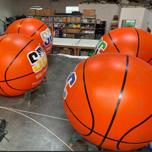 Globos de helio voladores, pelotas de baloncesto inflables, pelotas de fútbol, pelotas publicitarias gigantes, pelota de Rugby para decoraciones festivas - Product Image 3
