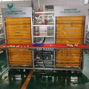 Sistema di Gabbie Automatiche Tipo A Zincate HIGHTOP per Allevamento di Galline Ovaiole - Product Image 5