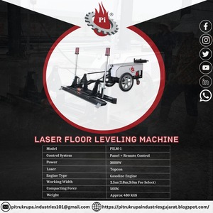 Máquina Niveladora de Concreto Industrial PITRU KRUPA INDUSTRIES, Panel de Potencia de 3000W + Control Remoto para Nivelación de Pisos y Alisado de Concreto - Product Image 3