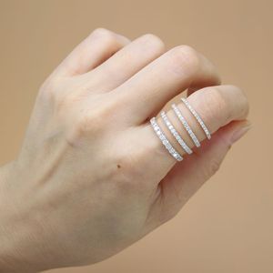 Vente en gros de haute qualité 18K 14K 10K Bague en diamant en or fabriquée en Chine de luxe tendance 18K Bague en diamant en or - Product Image 6