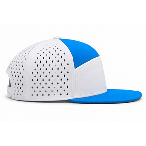 Gorras de Alta Calidad para Exteriores, de 6 o 7 Paneles, con Visera Plana, Impermeables, de Poliéster, con Orificios Cortados con Láser, Logotipo 3D Personalizado, Gorra Snapback - Product Image 2