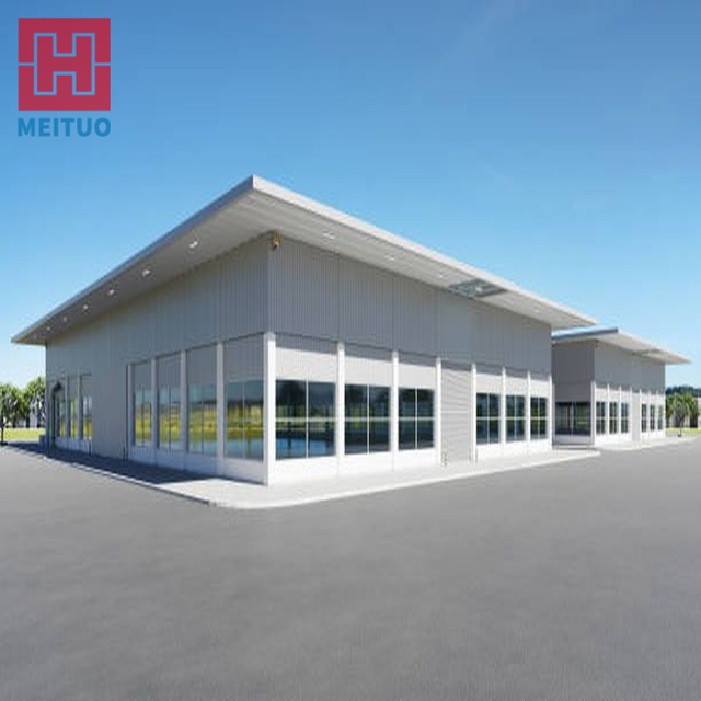 Modern Design Steel Building Factory Prefabricated Manufacturing Workshop Logistics Warehouse Sandwich Panel Roof/Wall 5-Year