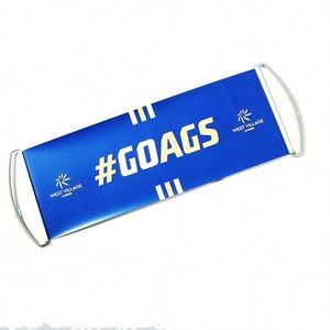 Promotional Gift Custom LOGO Digital Printing Retractable Handheld Banner Hand Scrolling Banner - Product Image 3