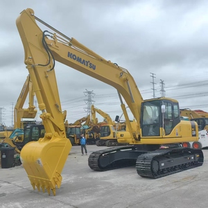 Excavadora pesada Komatsu PC220 23ton usada de gran calidad Excavadora hidráulica sobre orugas retroexcavadora Komatsu Pc220 - Product Image 4
