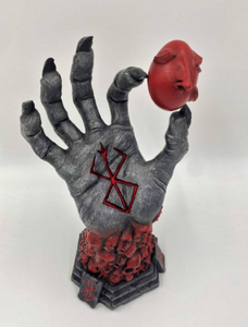 ของตกแต่งงานฝีมือทำจากเรซินมือของพระเจ้าเบอร์เซิร์ก - Product Image 3