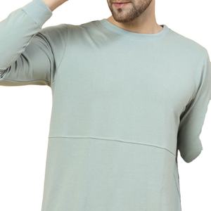 ชุดวอร์มของผู้ชายน้ำหนักเบาระบายอากาศได้ดีสีพื้นปรับแต่งได้ทั้งหมดดีไซน์ทันสมัยซักง่าย - Product Image 2