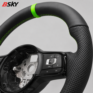 Proveedor Directo de Volantes de Cuero Genuino de Alta Calidad para Volkswagen BORA, BORATDI, CADDY, <span class=keywords><strong>GOLFGTD</strong></span>, GOLFGTI, JETTAGLI - Product Image 4