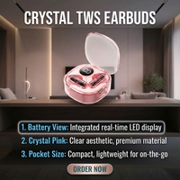 Earbud Nirkabel Transparan Apro 138 Terbaru untuk 5.3 dengan ANC & Tahan Air IPX5-Harga Pabrik Cina